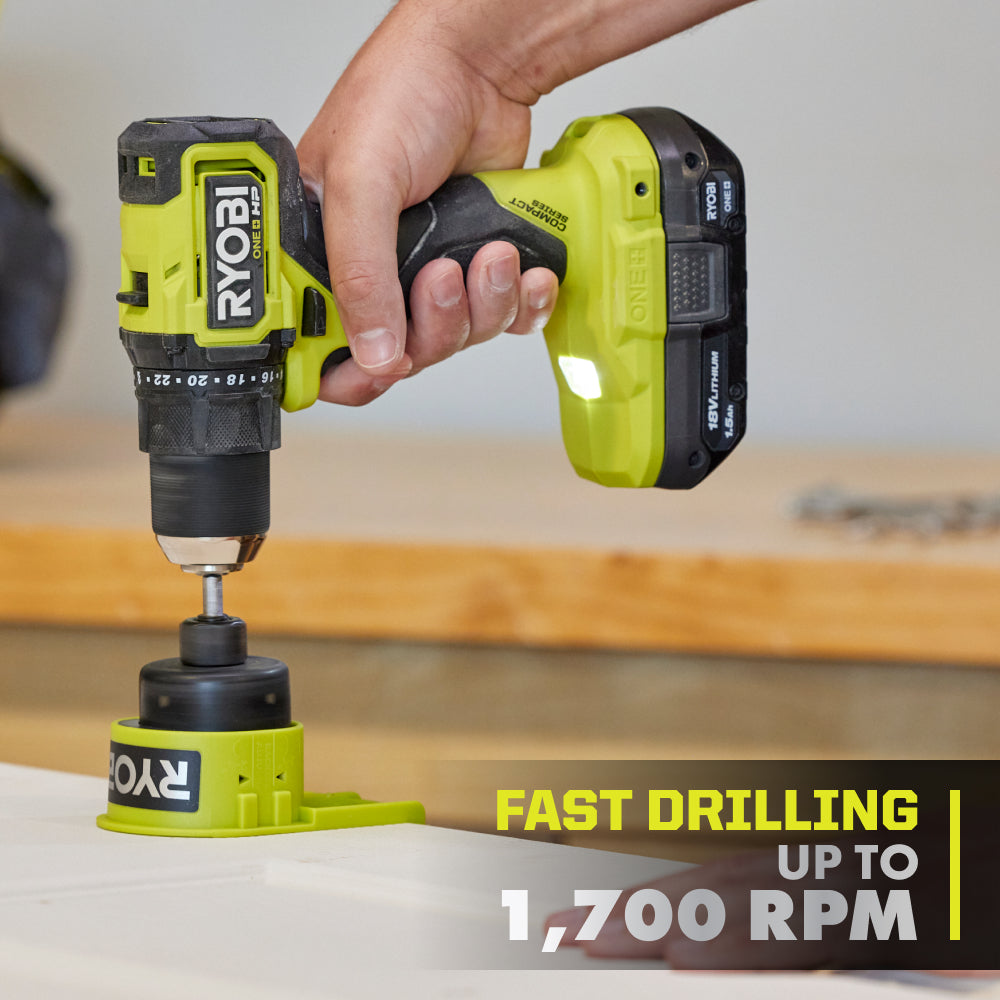 18V ONE+ HP COMPACT BRUSHLESS 1/2" DRILL/DRIVER Image 5
