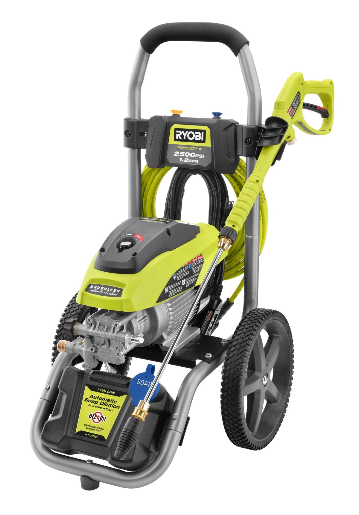 2500 PSI 1.2 GPM BRUSHLESS ELECTRIC PRESSURE WASHER image