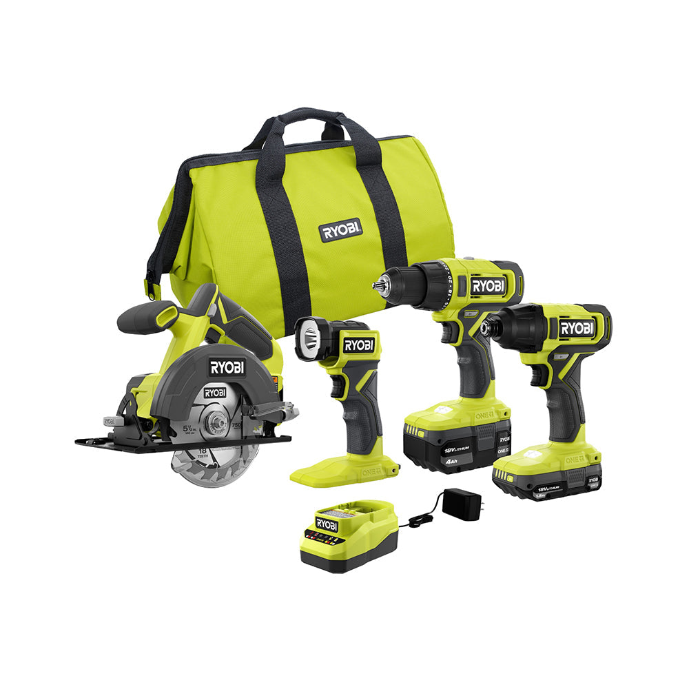 18V ONE+ 4-TOOL COMBO KIT Image 1