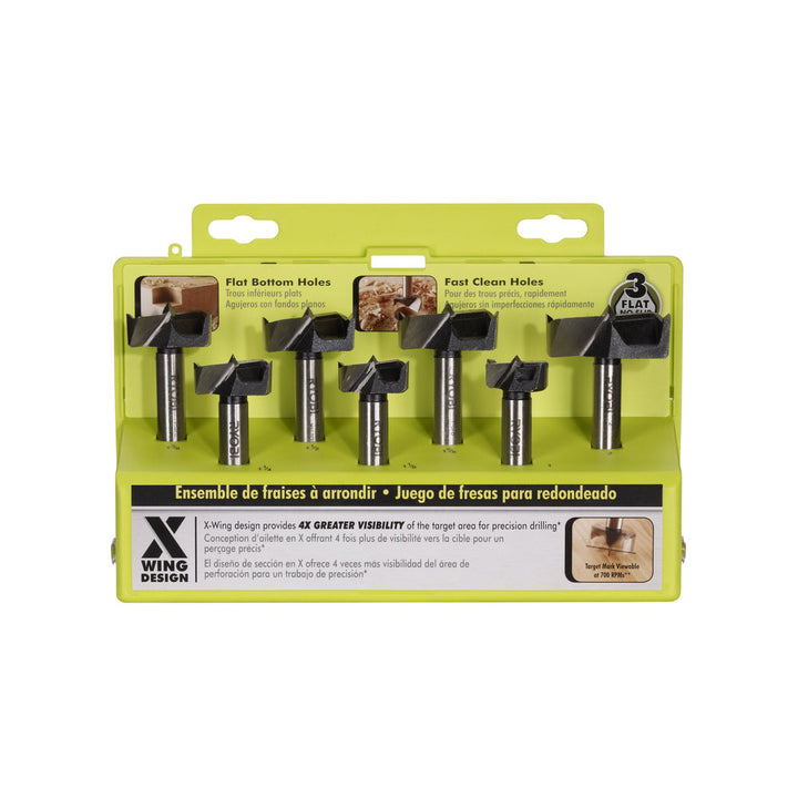 7 PC. Forstner Bit Set