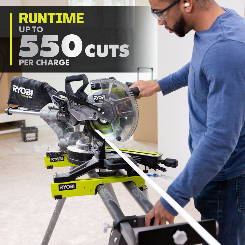 18V ONE+ HP BRUSHLESS 10" SLIDING COMPOUND MITER SAW Image 6