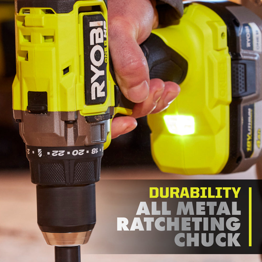 18V ONE+ HP Brushless 1/2" Drill/Driver Kit