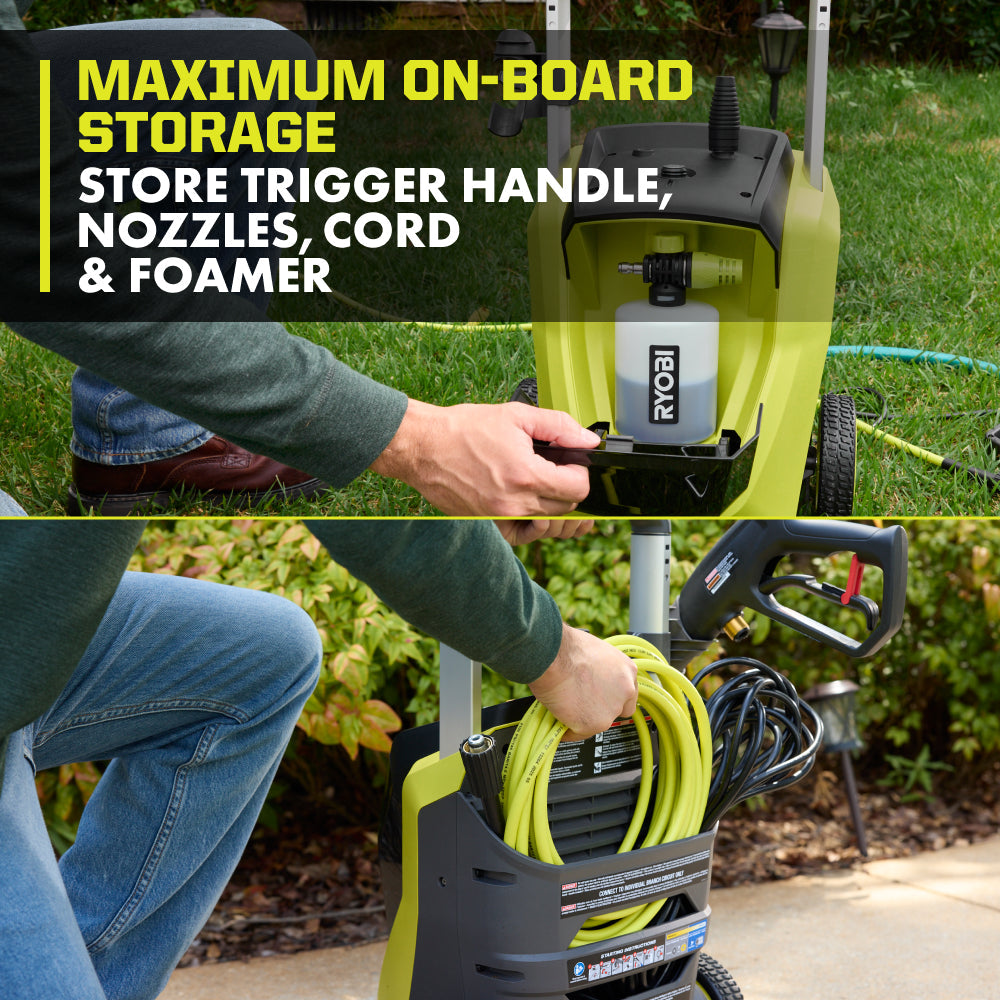 2100 PSI 1.2 GPM Electric Pressure Washer