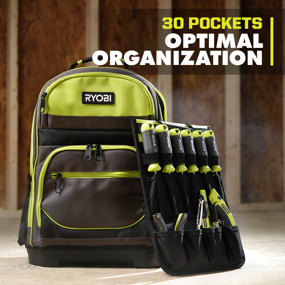 16" Backpack with Tool Organizer Image 5