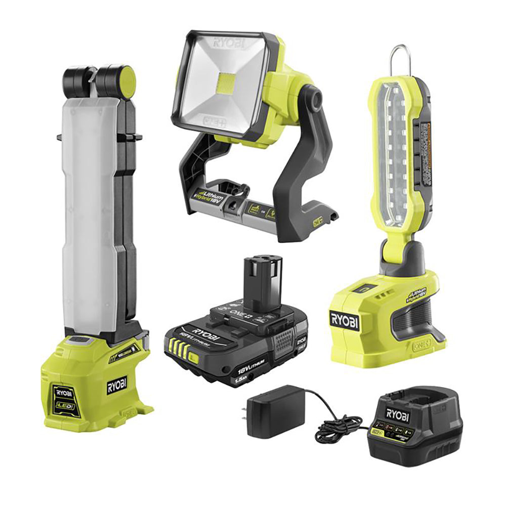 ONE+ 18V Cordless 3-Tool Hobby Lighting Kit