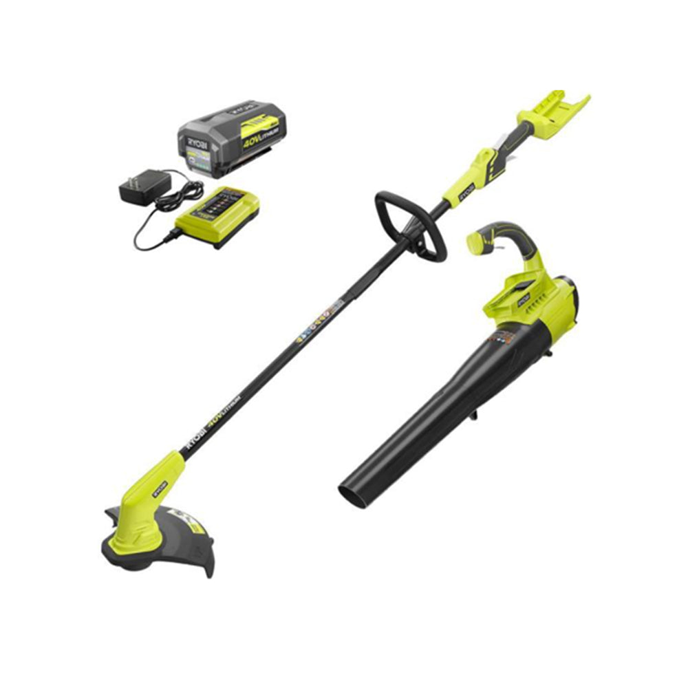 40V STRING TRIMMER & BLOWER Kit Image 1