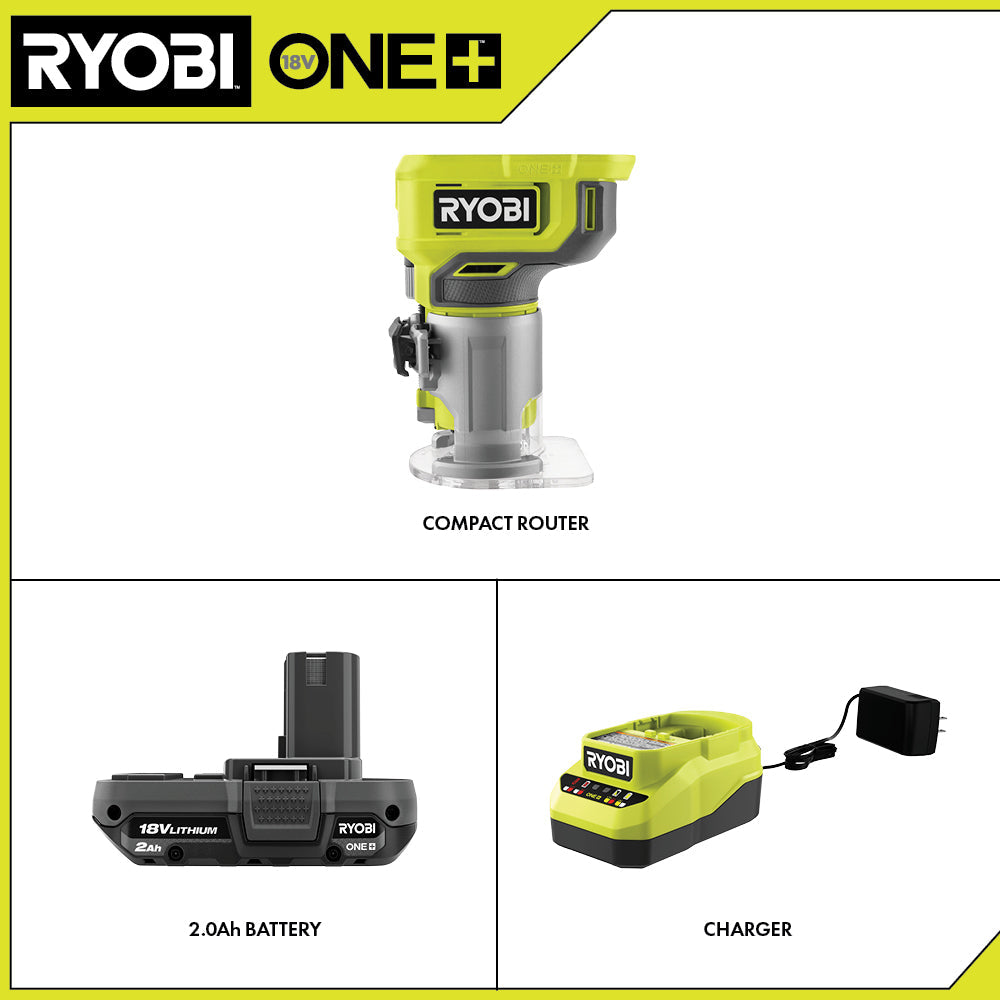 18V ONE+ COMPACT ROUTER KIT Image 2
