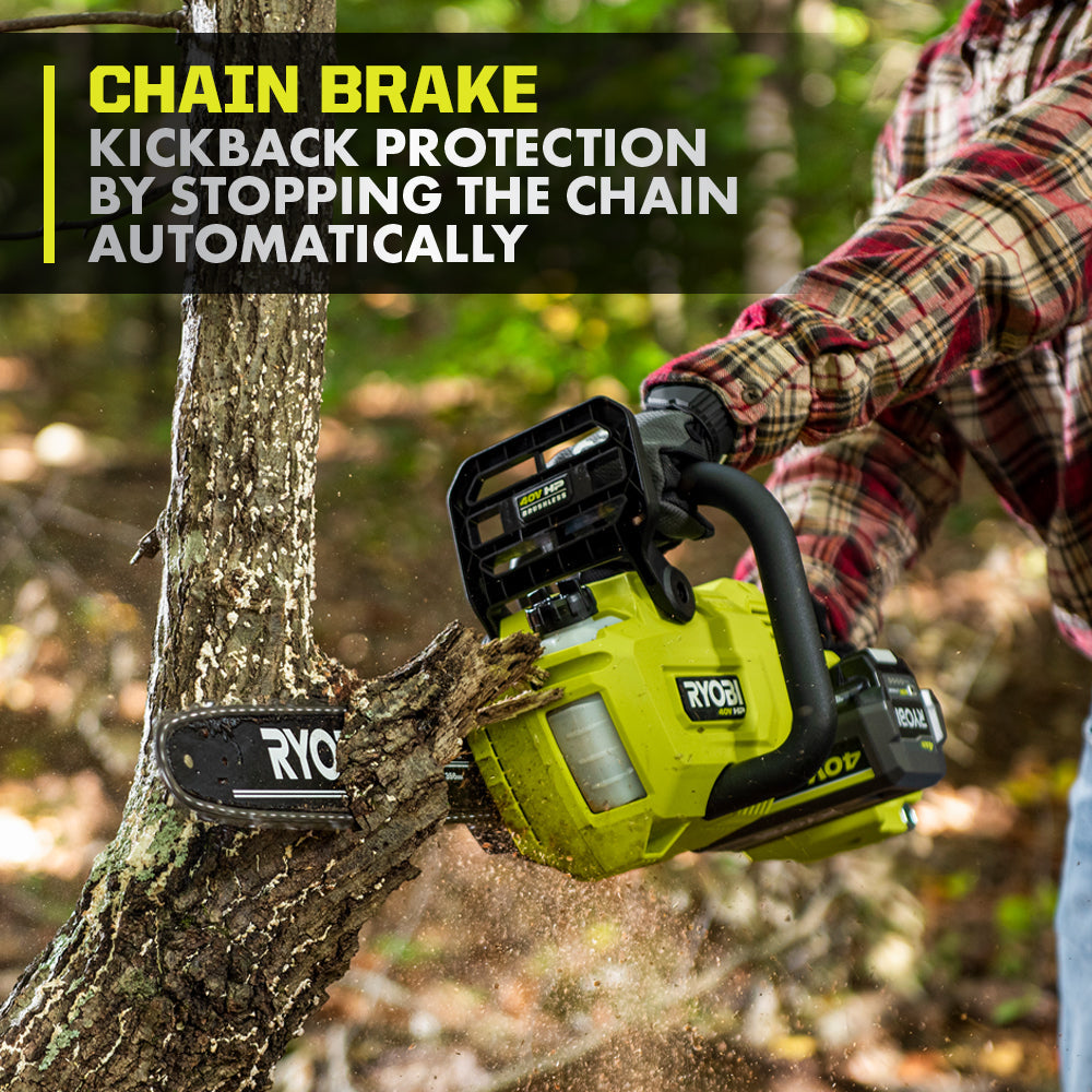 40V HP BRUSHLESS 14" CHAINSAW Image 6