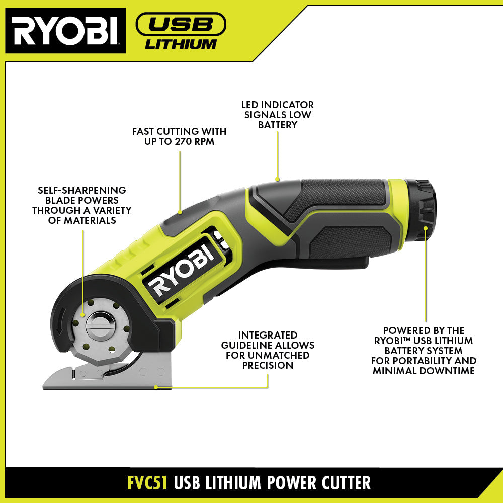 USB LITHIUM POWER CUTTER KIT Image 3