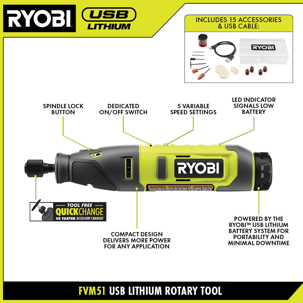 USB LITHIUM ROTARY TOOL KIT Image 3
