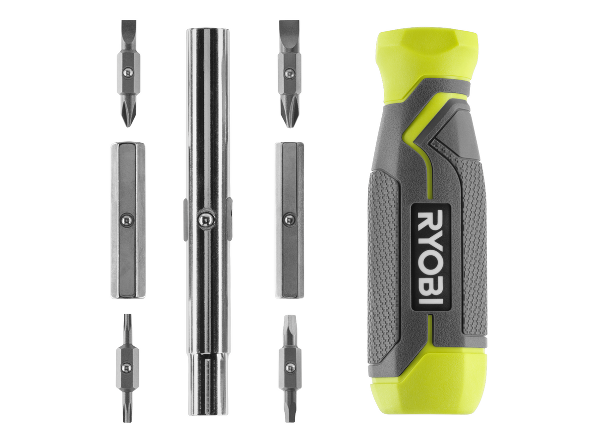 11-in-1 Multi-bit Screwdriver with Cushion Grip Handle Image 8
