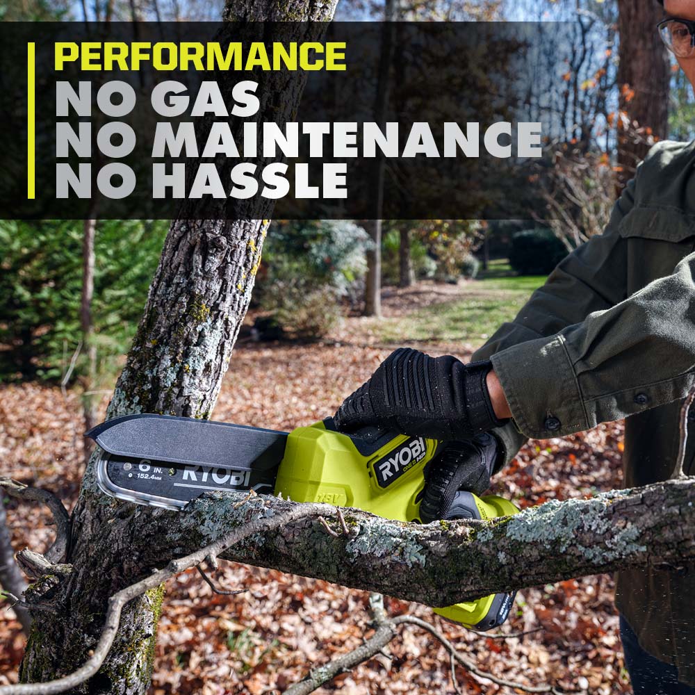 18V ONE+ HP 6" COMPACT BRUSHLESS PRUNING CHAINSAW Image 5