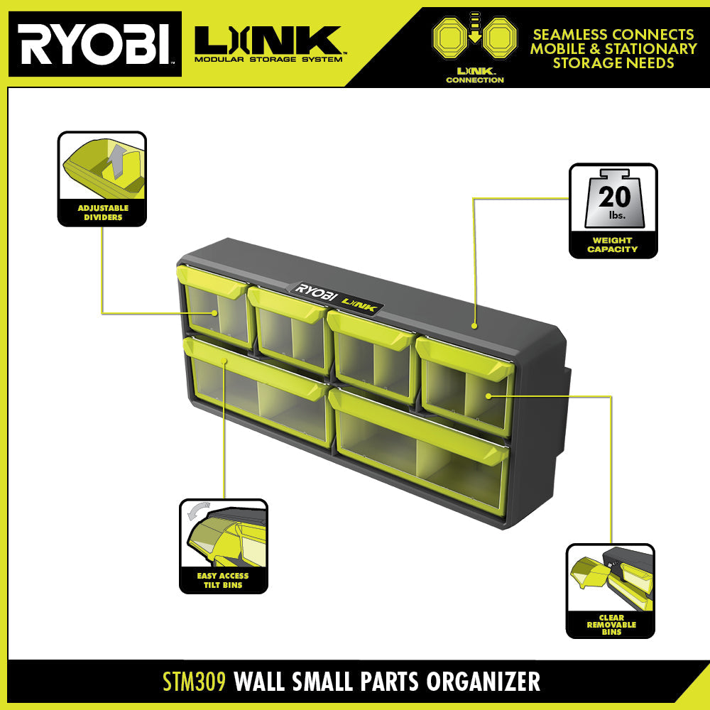 LINK WALL SMALL PARTS ORGANIZER  Image 3