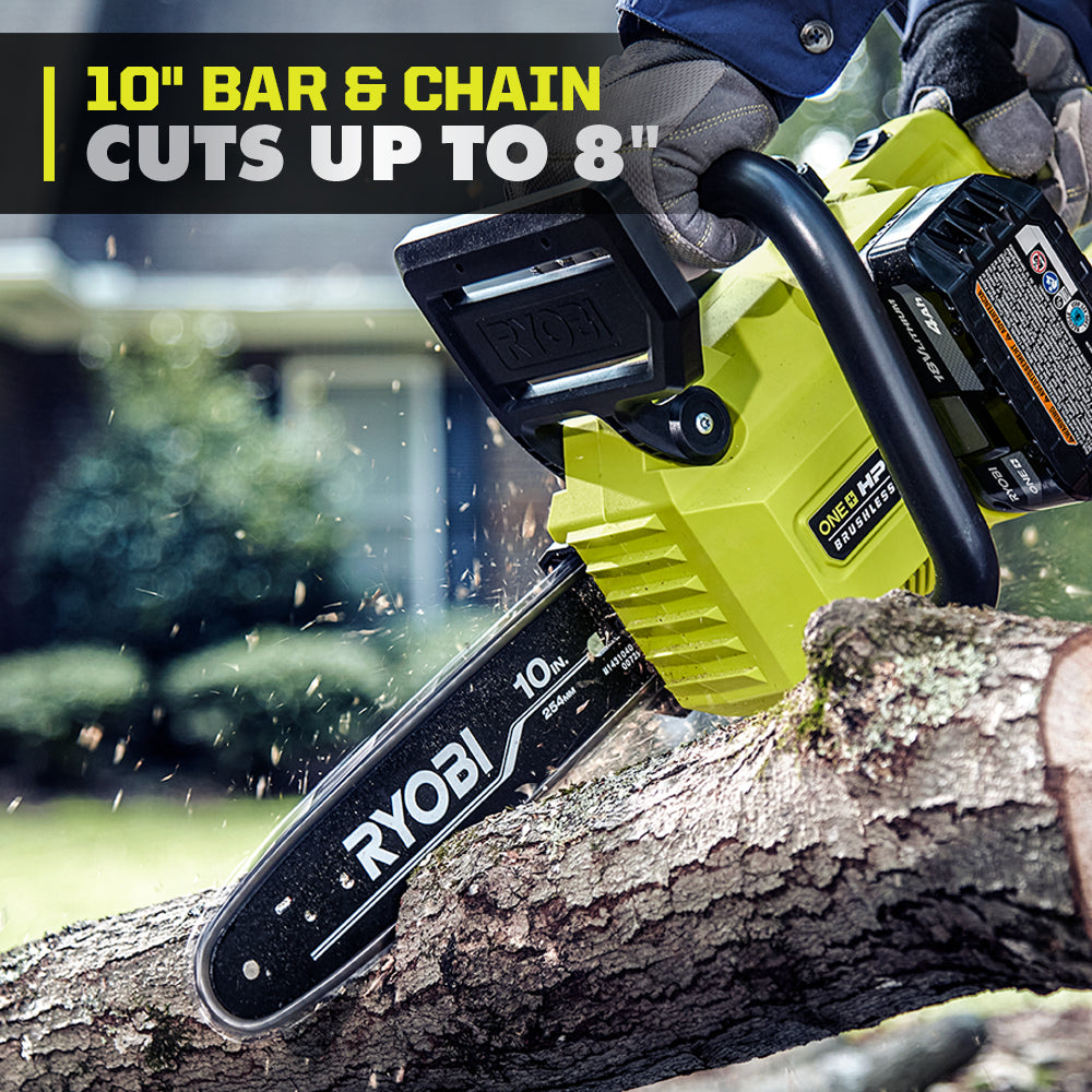 18V ONE+ HP Brushless 10" Chainsaw Image 2