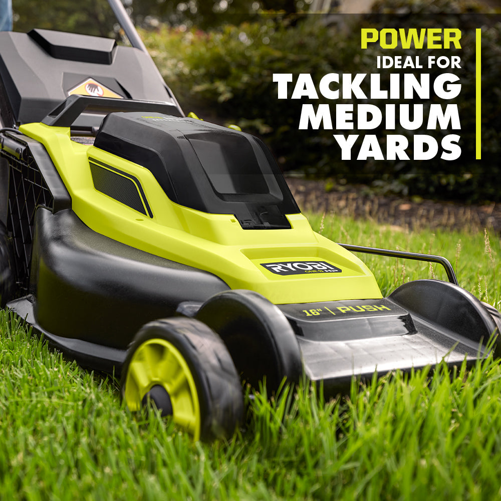 18V ONE+ HP BRUSHLESS 16" PUSH MOWER Image 3