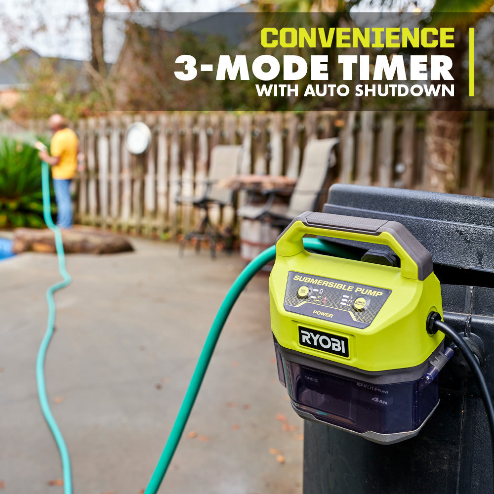 18V ONE+ 20 GPM SUBMERSIBLE WATER TRANSFER PUMP  Image 3