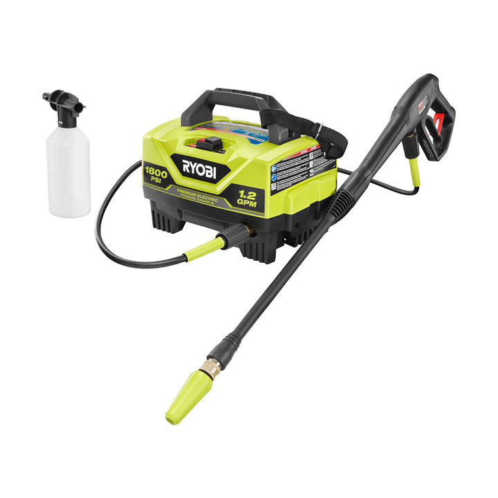 1800 PSI 1.2 GPM Electric Pressure Washer