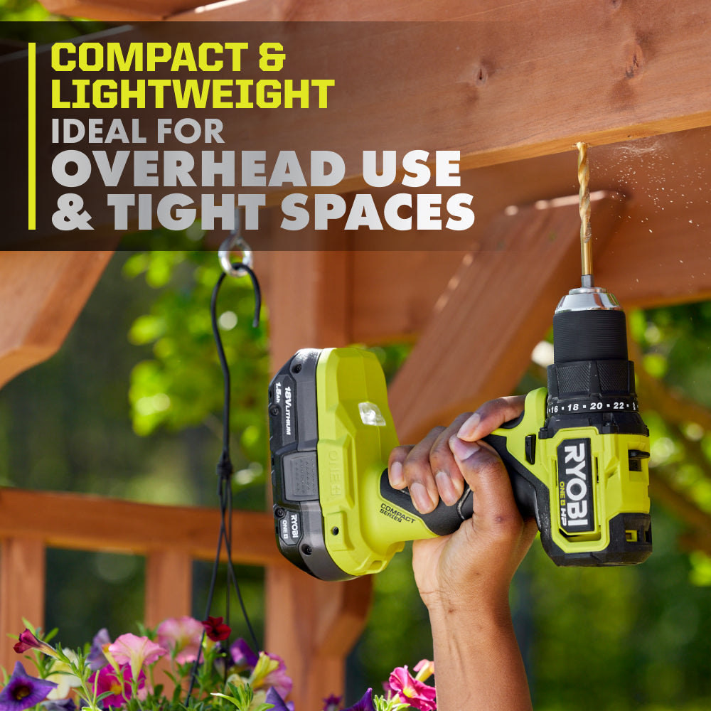 18V ONE+ HP Compact Brushless 1/2" Drill/Driver Kit