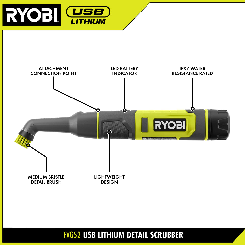 USB LITHIUM DETAIL SCRUBBER KIT Image 2
