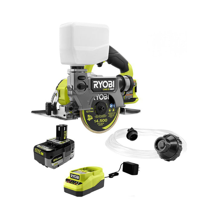 18V ONE+ Brushless 5" Handheld Tile/Masonry Saw Kit