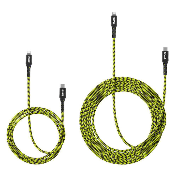 4' & 10' USB-C to Lightning Cables