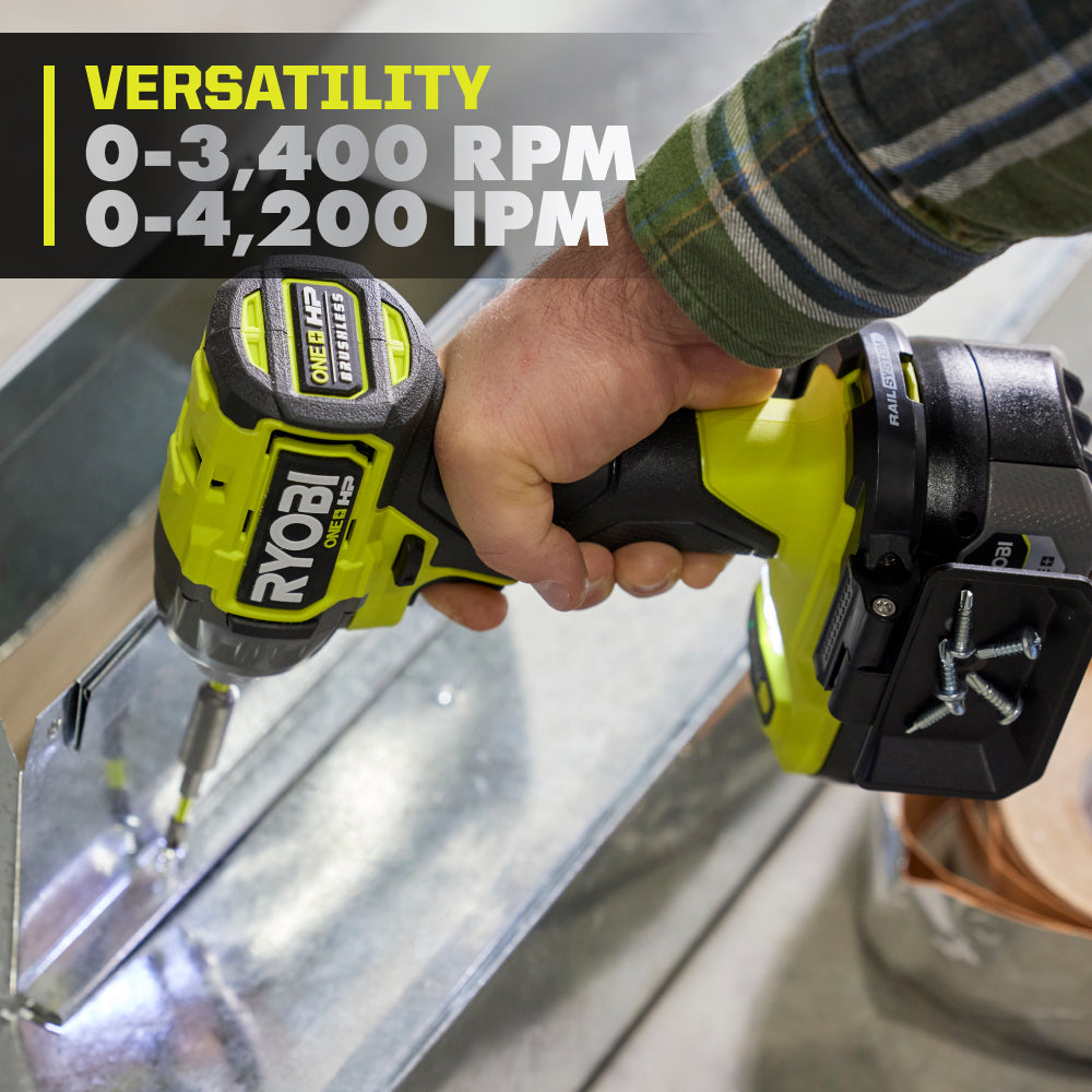 18V ONE+ HP Brushless 4-Mode 1/4" Hex Impact Driver