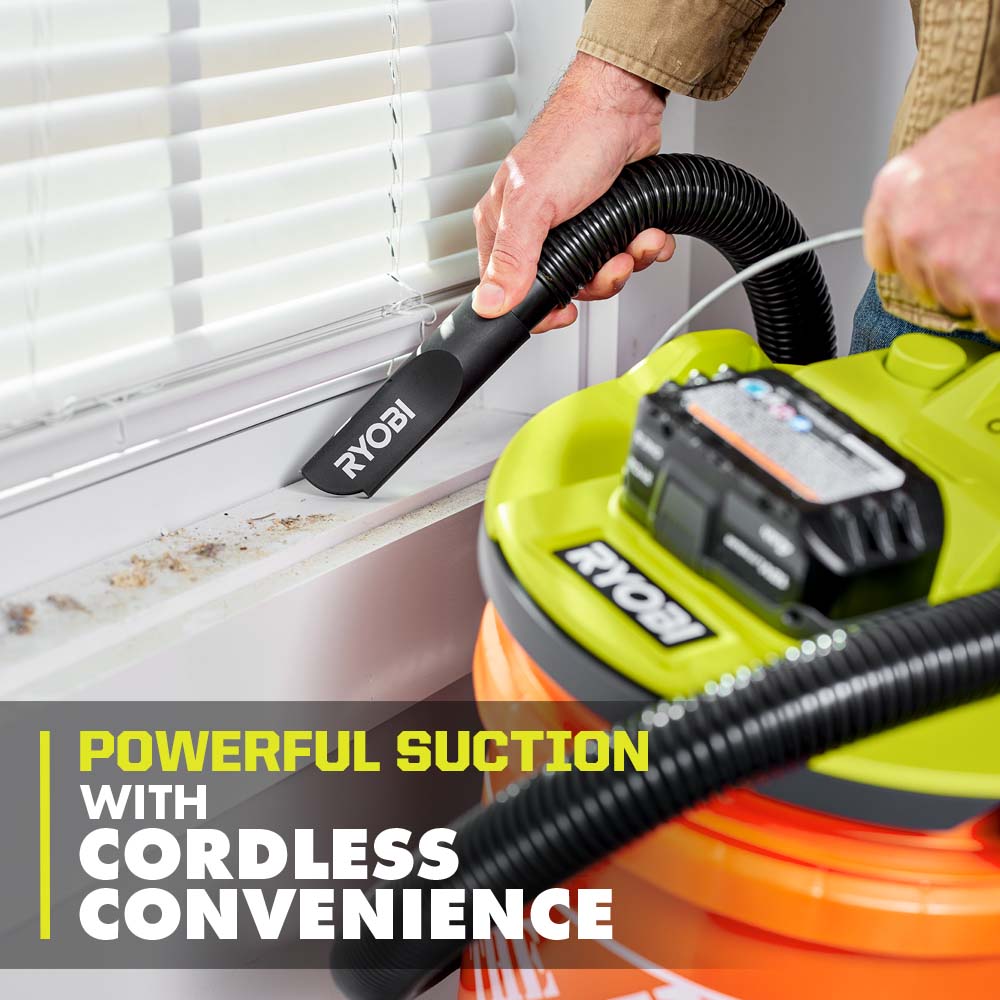 18V ONE+ BUCKET TOP WET/DRY VACUUM KIT Image 5