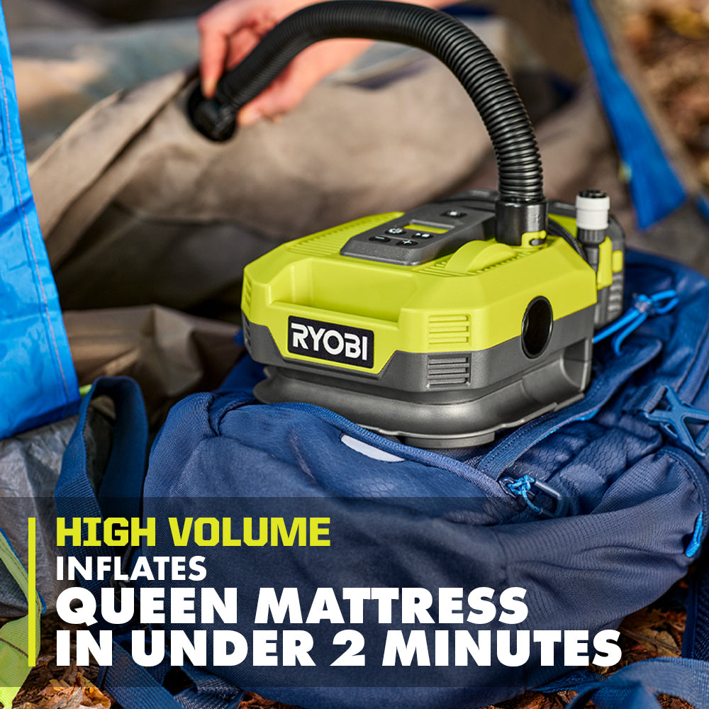 18V ONE+ DUAL FUNCTION DIGITAL INFLATOR/DEFLATOR Image 6