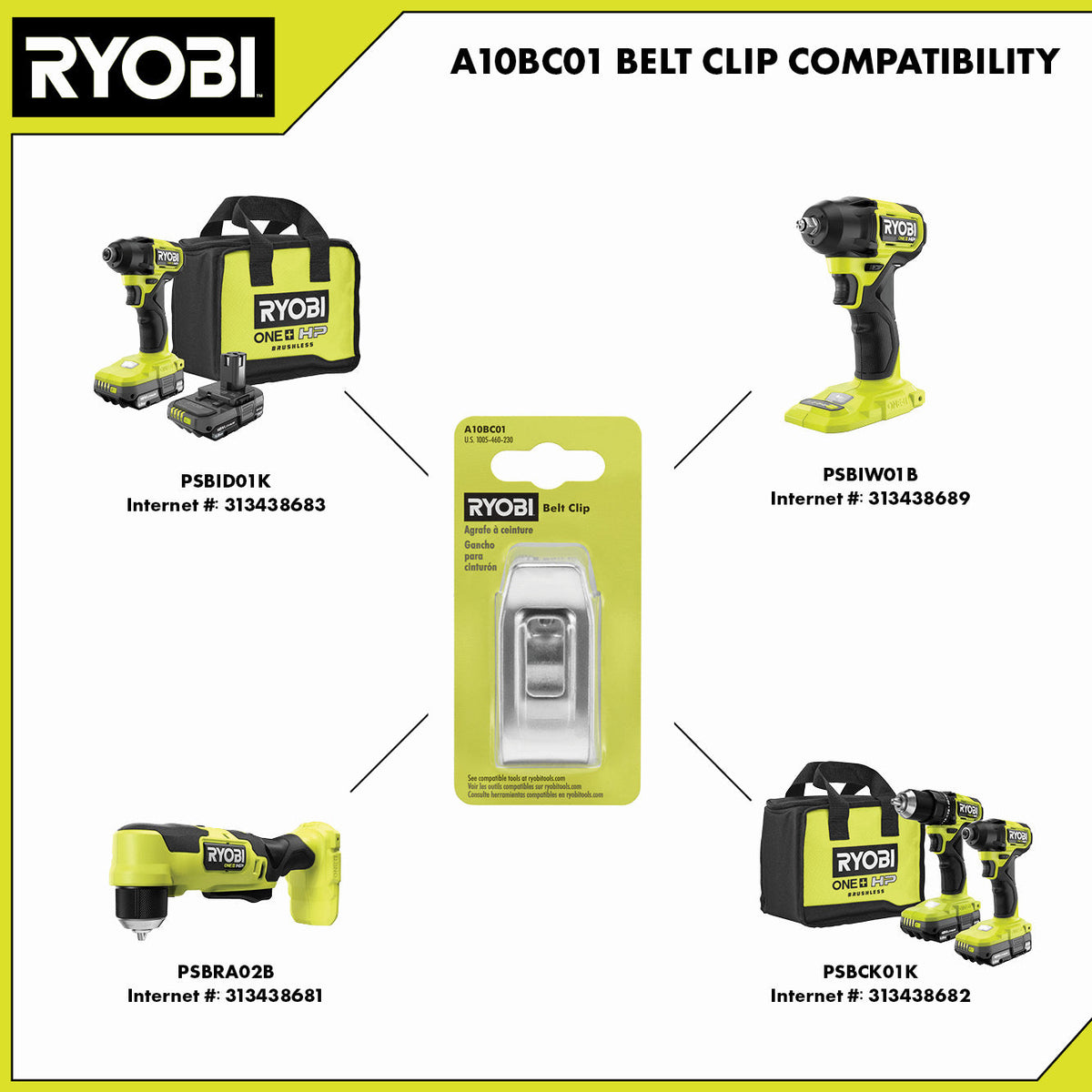 RYOBI PREMIUM BELT CLIP Image 3