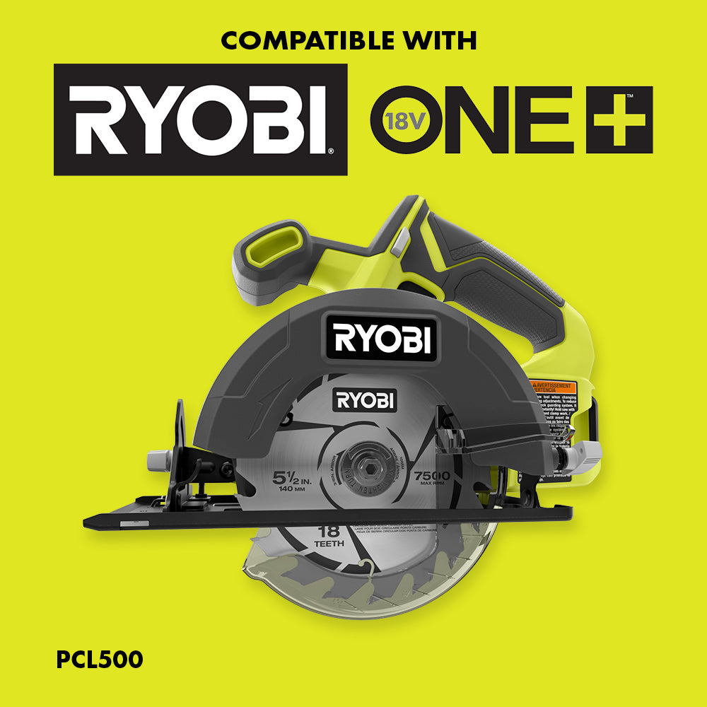 PCL500 RYOBI 18V ONE+ 5-1/2” Circular Saw Vacuum Dust Adaptor Image 2