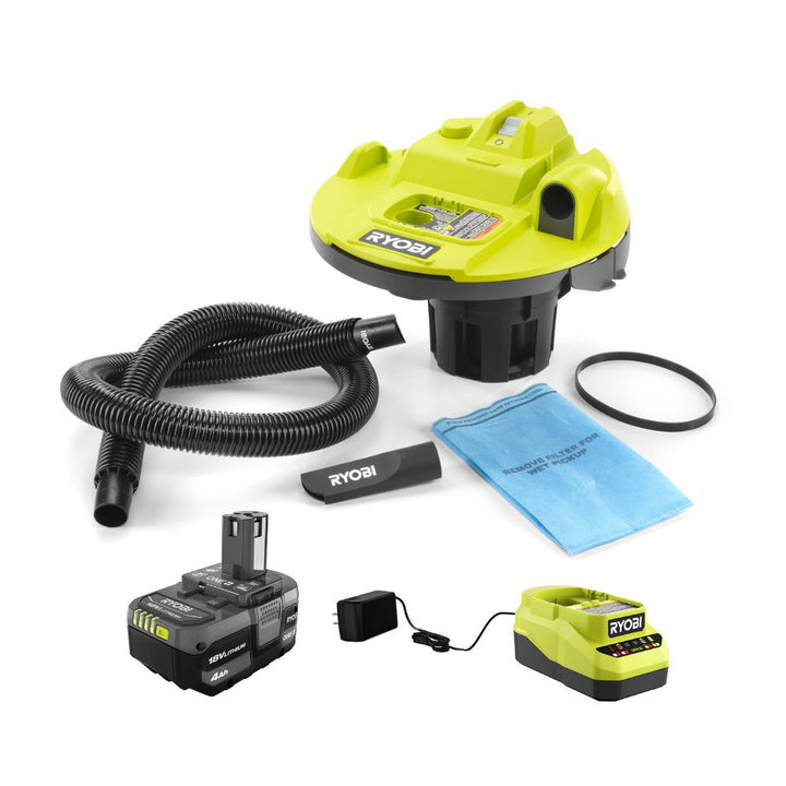 18V ONE+ Bucket Top Wet/Dry Vacuum Kit
