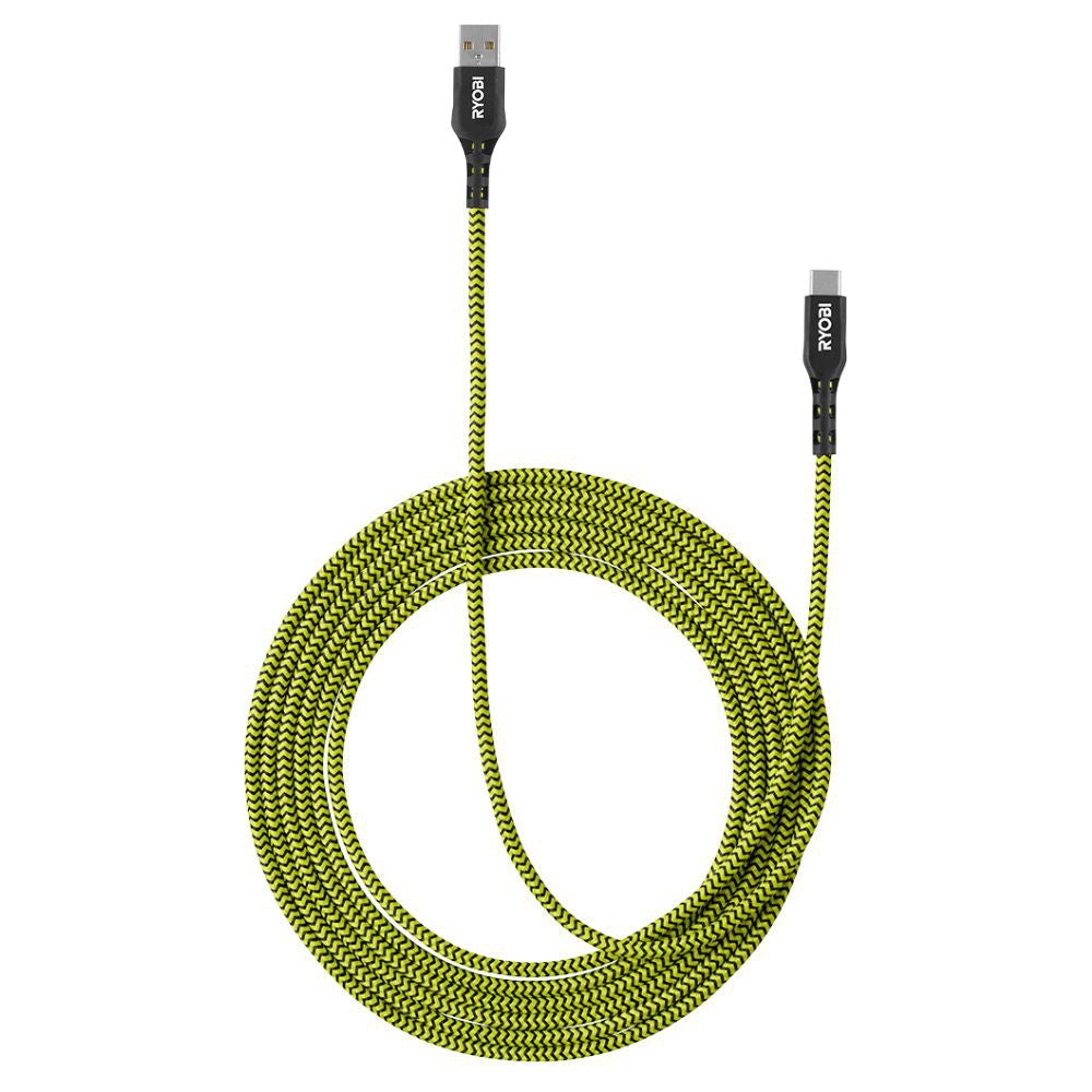10' USB-A to USB-C Cable